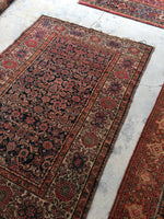 4’3 x 6’3 Antique Persian Malayer (#1384) - Blue Parakeet Rugs