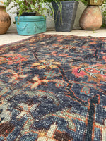 3’2 x 5’4 Antique Persian Ardebil rug #2248 - Blue Parakeet Rugs