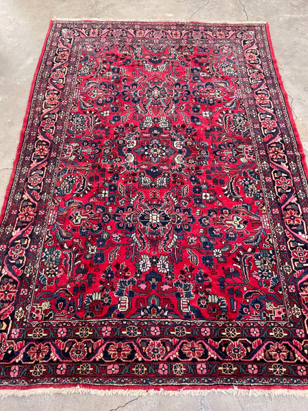 8x13 Vintage Rug / Tribal Persian Rug / Antique Bidjar #2234
