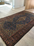 5'2 x 9'4 Antique Persian Ferahan Sarouk / Large Vintage Rug (#229) - Blue Parakeet Rugs