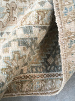 8’10 x 12’ Muted Vintage Persian Heriz Rug / 9x12 Large Vintage Rug (#1129) - Blue Parakeet Rugs