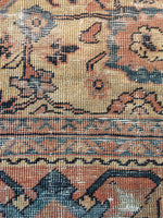 8’7 x 11’2 Antique Persian Mahal Rug (#1031) - Blue Parakeet Rugs