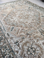 [vintage rugs] - Blue Parakeet Rugs