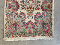 2’4 x 15’ Skinny Vintage Persian Runner #2351ML / 2x15 Vintage Runner - Blue Parakeet Rugs