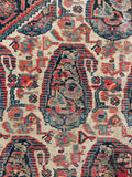 4’ x 6’8 Antique Persian Senneh rug #2305ML - Blue Parakeet Rugs