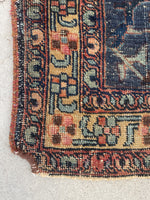 3’2 x 5’4 Antique Persian Ardebil rug #2248 - Blue Parakeet Rugs