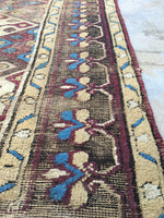 6’1 x 7’10 Antique Persian Mission Malayer - Blue Parakeet Rugs