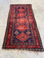 3’9 x 7’5 Antique Kazak Rug #2405ML - Blue Parakeet Rugs