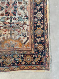 7’7 x 10’3  Late 19th Century Persian Mahal rug (#2371) - Blue Parakeet Rugs