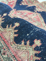 3’ x 13’3 antique Kurdish runner - Blue Parakeet Rugs