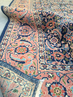 7’4 x11’2 Antique Persian Tabriz Rug #1355 - Blue Parakeet Rugs