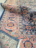 7’4 x11’2 Antique Persian Tabriz Rug #1355 - Blue Parakeet Rugs