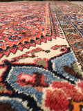 5’5 x 9’ Vintage 1940s rug (#1385) - Blue Parakeet Rugs