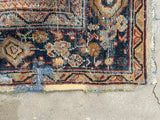 7’7 x 10’3  Late 19th Century Persian Mahal rug (#2371) - Blue Parakeet Rugs