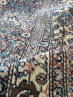 7’9 x 10’9 Antique Persian Mahal Rug - Blue Parakeet Rugs