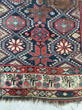4’2 x 8’2 Qashqai Tribal Runner (#1039A) - Blue Parakeet Rugs