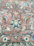 10x14 antique Persian Yazd Rug (#1027) - Blue Parakeet Rugs