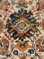 7’7 x 10’3  Late 19th Century Persian Mahal rug (#2371) - Blue Parakeet Rugs
