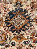 7’7 x 10’3  Late 19th Century Persian Mahal rug (#2371) - Blue Parakeet Rugs