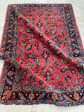[vintage rugs] - Blue Parakeet Rugs