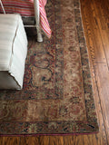 7 x 9 Kerman Rug / Large Oriental Rug / 7x9 Vintage Rug - Blue Parakeet Rugs