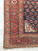 3’9 x 15’4 Antique Kurdish Runner (#1370) - Blue Parakeet Rugs
