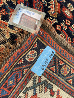 6’3 x 12’7 Antique Persian Rug #2465 - Blue Parakeet Rugs