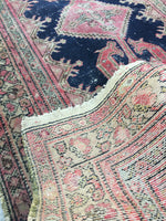 3’ x 13’3 antique Kurdish runner - Blue Parakeet Rugs