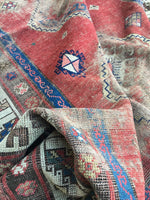 4’2 x 6’7 Antique Caucasian Rug - Blue Parakeet Rugs