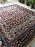 11 x 12 Antique Camel Hair Serab Rug (#1386ML) - Blue Parakeet Rugs