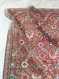 6 x 8’5 Antique Persian Hamadan Rug (1092ML) - Blue Parakeet Rugs