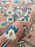 10x14 antique Persian Yazd Rug (#1027) - Blue Parakeet Rugs