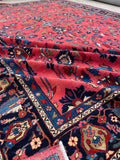 10’2 x 14’ Antique Persian Lilihan rug #2370 - Blue Parakeet Rugs