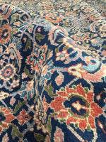 7’4 x11’2 Antique Persian Tabriz Rug #1355 - Blue Parakeet Rugs
