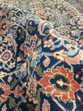 7’4 x11’2 Antique Persian Tabriz Rug #1355 - Blue Parakeet Rugs