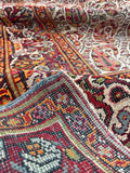 6x9 Antique Persian Paisley Mahal Rug #2182 - Blue Parakeet Rugs