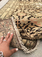 3’9 x 7’1 Antique Malayer (#558ml) - Blue Parakeet Rugs