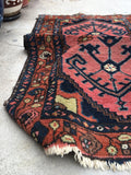 2’8 x 4’3 Antique Kurdish rug (#560) at Anthropologie - Blue Parakeet Rugs