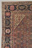 7'3 x 10'2 antique rust Persian Mahal (#1152) - Blue Parakeet Rugs